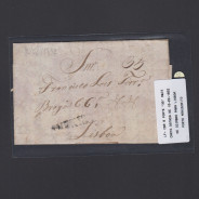 Carta Pré-Filatélica circulada de Coimbra para Lisboa datada de 10-02-1832