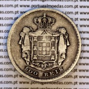 500 réis 1858 prata – (MBC) – Reverso – Ref. MQ.4D.AG.P5.08.02.B3