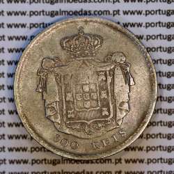 Portugal 500 réis 1858 silver – (VF+) – Reverse – Ref. MQ.4D.AG.P5.08.02.A6