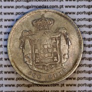 Portugal 500 réis 1858 silver – (VF+) – Reverse – Ref. MQ.4D.AG.P5.08.02.A6
