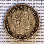 500 réis 1858 prata – (MBC+) – Anverso (variação de brilho 2) – Ref. MQ.4D.AG.P5.08.02.A5