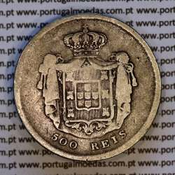 Portugal 500 réis 1859 silver (F+) - Reverse – Ref. MQ.4D.AG.P5.08.04.B3