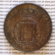 1/2 Macuta 1858 cobre – (MBC) – Anverso – Ref. MQ.4D.AG.P5.AG.01.01.B1