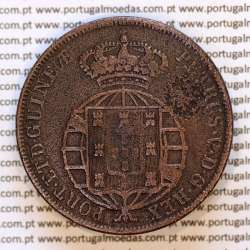 1/2 Macuta 1860 cobre (MBC) — Anverso — Ref. MQ.4D.AG.P5.AG.01.02.B4