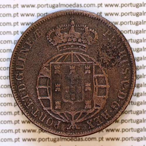 1/2 Macuta 1860 cobre (MBC) — Anverso — Ref. MQ.4D.AG.P5.AG.01.02.B4