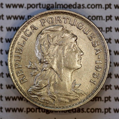 50 Centavos 1931 alpaca (MBC+) Anverso variação de brilho 2 Ref. RP.5C.AG.R.20.05.A9