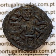 Dinheiro em bolhão D. Dinis I — Reverso (variação de brilho 1) — Ref. MQ.1D.AG.DI.04.28.A2