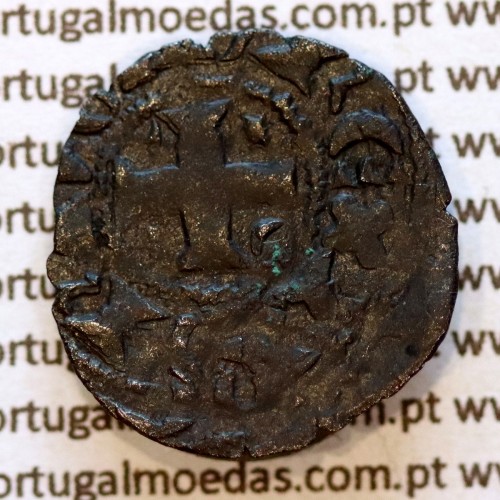 Dinheiro em bolhão D. Dinis I — Anverso — Ref. MQ.1D.AG.DI.07.01.A5