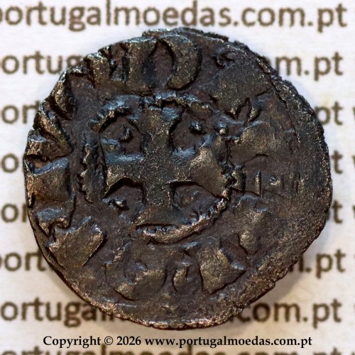 Dinheiro em bolhão D. Dinis I — Anverso — Ref. MQ.1D.AG.DI.07.09.A1