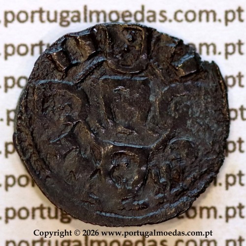 Dinheiro de D. Pedro I — Reverso (variação de brilho 1) – Ref. MQ.1D.AG.P1.02.14.A1