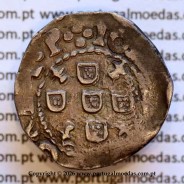 Meio Tostão 1641 prata  – Anverso (variação de brilho 1) – Ref. MQ.4D.AG.J4.38.03.A1