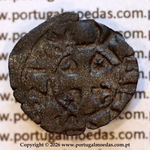 Dinheiro D. Dinis I bolhão (1279–1325) – Anverso – Ref. MQ.1D.AG.DI.03.01.A3