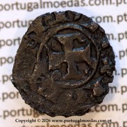 Portugal King Dinis I billon dinheiro (1279–1325) – Obverse – Ref. MQ.1D.AG.DI.04.83.A5