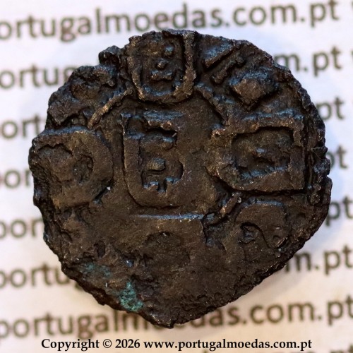 Dinheiro D. Dinis I bolhão (1279–1325) – Reverso – Ref. MQ.1D.AG.DI.04.83.A5