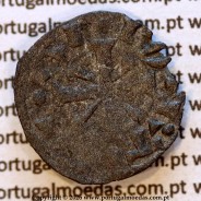 Dinheiro em bolhão de D. Sancho II (1223–1248) – Reverso (Variação Brilho 2) – Ref. MQ.1D.AG.S2.02.02.A1-R2