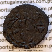 Dinheiro D. Sancho II bolhão – Anverso (variação de brilho 2) – Ref. MQ.1D.AG.S2.06.03.A1