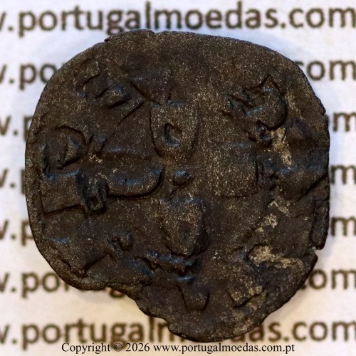 Dinheiro D. Sancho II (1223–1248) bolhão – Anverso – Ref. MQ.1D.AG.S2.08.01.A1