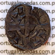 Portugal, Dinheiro em bolhão de D. Sancho II (1223–1248) – Reverso – Ref. MQ.1D.AG.S2.08.13.B2