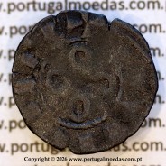 Dinheiro em bolhão de D. Sancho II (1223–1248) – Anverso – Ref. MQ.1D.AG.S2.11.04.A4-F1