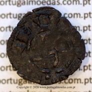 Portugal Dinheiro in billon of King Sancho II (1223–1248) – Obverse – Ref. MQ.1D.AG.S2.11.04.A7-f1