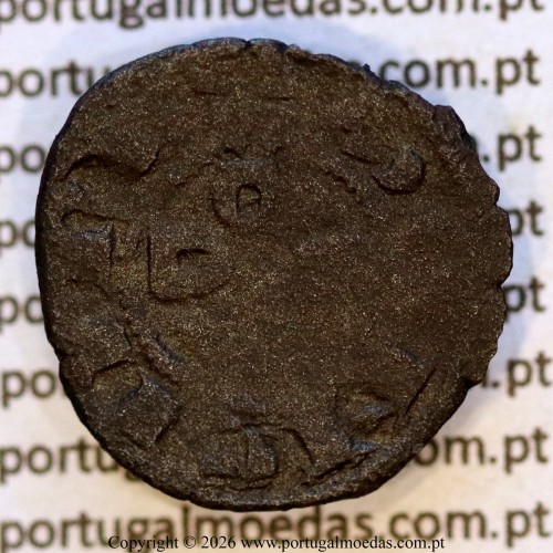 Dinheiro em bolhão de D. Sancho II (1223–1248) – Anverso – Ref. MQ.1D.AG.S2.11.13.A1