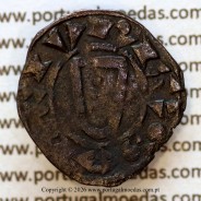 Dinheiro em bolhão de D. Sancho II (1223–1248) – Anverso – Ref. MQ.1D.AG.S2.15.01.A1