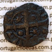 Dinheiro em bolhão de D. Sancho II (1223–1248) – reverso – Ref. MQ.1D.AG.S2.17.02.A5 -F2