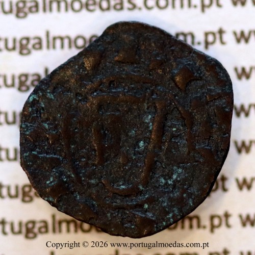 Dinheiro em bolhão de D. Sancho II (1223–1248) – Anverso – Ref. MQ.1D.AG.S2.17.02.A5 -F1