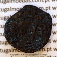 Dinheiro em bolhão de D. Sancho II (1223–1248) – Anverso – Ref. MQ.1D.AG.S2.17.02.A5 -F1