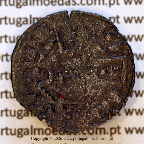 Portugal billon dinheiro of King Afonso III (1248–1279) – Reverse – Ref. MQ.1D.AG.A3.01.05.A7