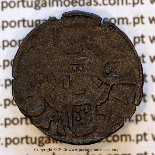 Dinheiro em bolhão de D. Afonso III (1248–1279) – Reverso – Ref. MQ.1D.AG.A3.01.15.A4