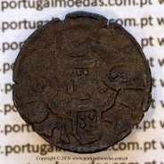Dinheiro em bolhão de D. Afonso III (1248–1279) – Reverso – Ref. MQ.1D.AG.A3.01.15.A4