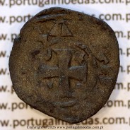 Dinheiro em bolhão de D. Afonso III (1248–1279) – Anverso – Ref. MQ.1D.AG.A3.01.00.A8