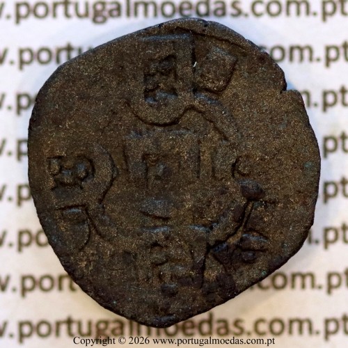 Dinheiro em bolhão de D. Afonso III (1248–1279) – Reverso – Ref. MQ.1D.AG.A3.01.00.A8