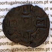 Dinheiro em bolhão de D. Afonso III (1248–1279) – Reverso – Ref. MQ.1D.AG.A3.02.15.A2