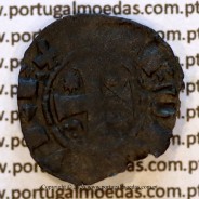 Portugal billon dinheiro of King Afonso III (1248–1279). – Obverse – Ref. MQ.1D.AG.A3.02.15.A3