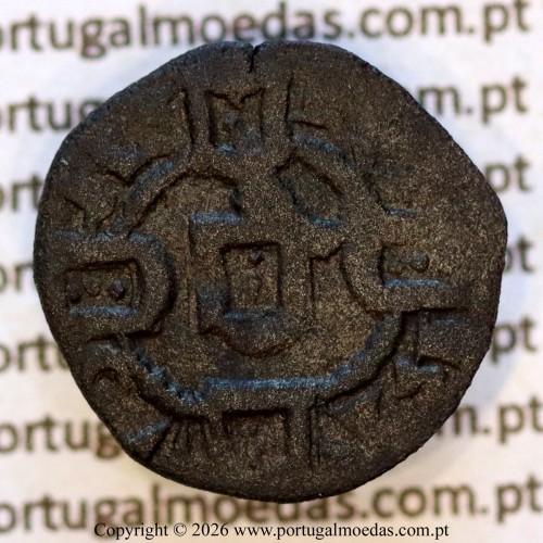 Portugal billon dinheiro of King Afonso III (1248–1279). – Reverse – Ref. MQ.1D.AG.A3.02.30.A4