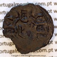 Dinheiro em bolhão de D. Afonso III (1248–1279). – Reverso – Ref. MQ.1D.AG.A3.02.31.A5