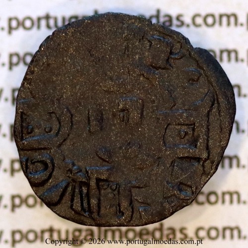 Dinheiro em bolhão de D. Afonso III (1248–1279). – Reverso – Ref. MQ.1D.AG.A3.11.01.A3