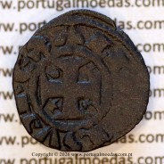 Dinheiro em bolhão de D. Afonso III (1248–1279). – Anverso – Ref. MQ.1D.AG.A3.11.01.A3