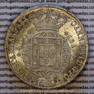 Cruzado Novo prata 1819 D. João VI — Anverso — Ref. MQ.4D.AG.J6.12.02.A1 — Estado: Soberba