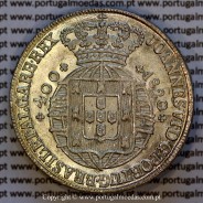 Portugal Cruzado Novo silver 1820, King João VI — Obverse — Ref. MQ.4D.AG.J6.12.03.A1 — Grade: UNC