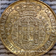 Portugal Cruzado Novo silver 1820, King João VI (480 Réis) – UNC – Obverse (Detail) – Ref. MQ.4D.AG.J6.12.03.A3