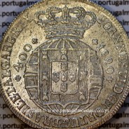 Portugal Silver Cruzado Novo 1820 – Obverse (detail) – Ref. MQ.4D.AG.J6.12.03.A1