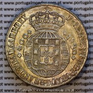 Cruzado Novo prata 1820 D. João VI – Soberba – Anverso – Ref. MQ.4D.AG.J6.12.12.A3