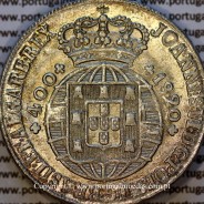 Portugal Silver Cruzado Novo 1820 – Superb – Obverse (detail) – Ref. MQ.4D.AG.J6.12.12.A3