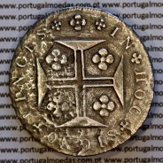 Portugal Silver Cruzado Novo 1820 – VG / Good – Reverse – Ref. MQ.4D.AG.J6.12.12.C1