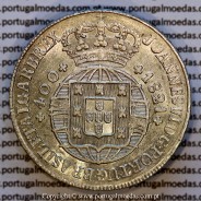Cruzado Novo prata 1821 D. João VI — Anverso — Ref. MQ.4D.AG.J6.12.13.A4 — Soberba
