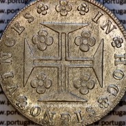 Cruzado Novo prata 1821 D. João VI — Detalhe do Reverso — Ref. MQ.4D.AG.J6.12.04.A2 — Estado: Soberba