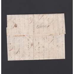 Carta Pré-Filatélica circulada de Coimbra para Lisboa datada de 22-08-1832